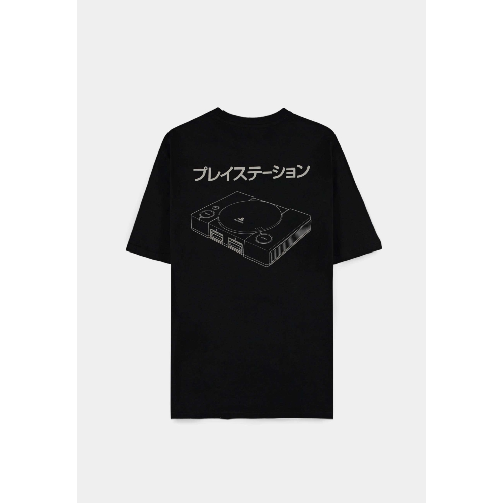 PlayStation - Console (Loose Fit) Herren TShirt - Schwarz